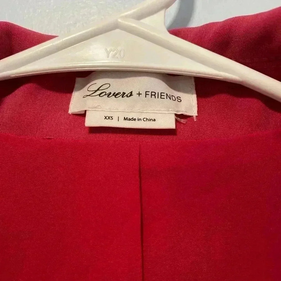 NWT Revolve Lovers and Friends City Blazer Dress in Magenta Pink Size XXS - Picture 4 of 12